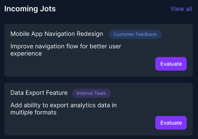 Centralized Feedback Collection
