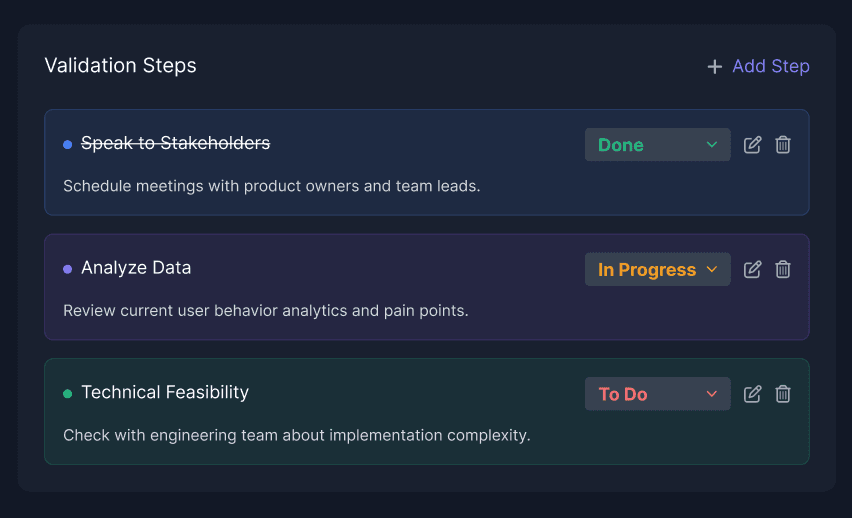 Break Down Ideas into Actionable Tasks